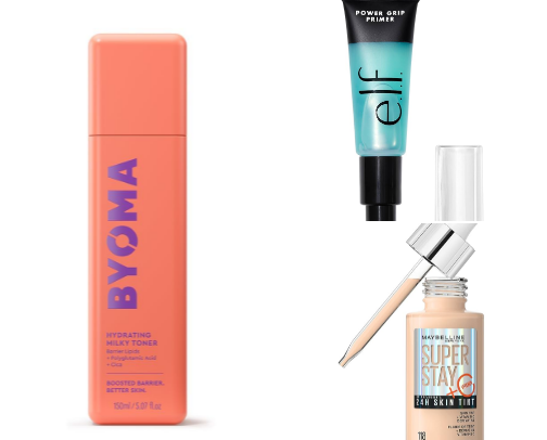 Everyday makeup essentials cover photo collage