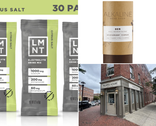 My top wellness recs cover photo collage