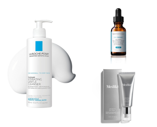 The No-Time-To-Waste Skincare Edit: Dermatologist-Backed Picks I Vetted So You Don't Have To cover photo collage
