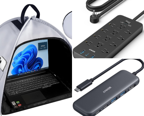 Work Must-Haves: At Home, In Office, or On the Go! cover photo collage