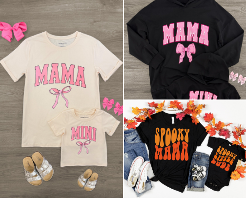 Mommy & mini cover photo collage