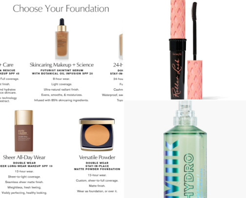 Face Card Never Declines with these Products cover photo collage