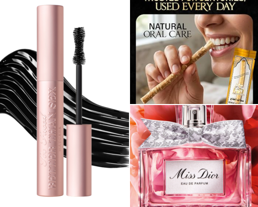 My favorite beauty recs cover photo collage