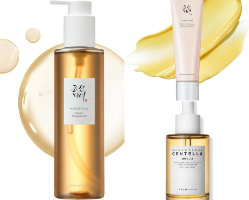 Beauty and skincare lovers cover photo collage