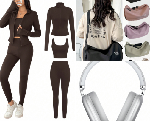 Gym Essentials for Girls cover photo collage