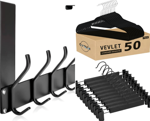 Amazon Closet Organization cover photo collage