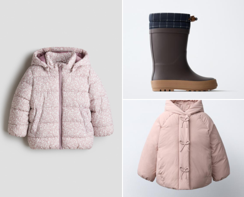 Winter wear for the little lads n ladies cover photo collage