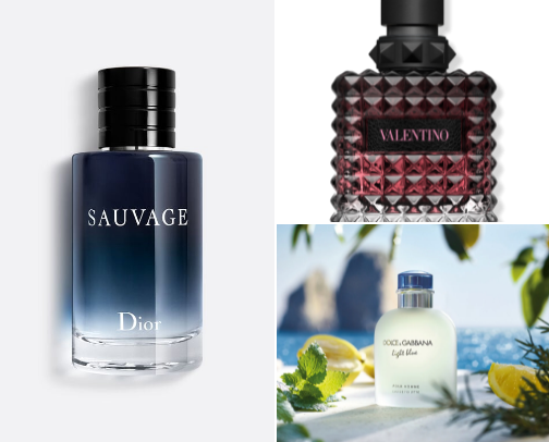 Perfumes that everyone turns to cover photo collage