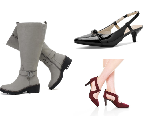 Wide Width Shoes - Walk in Comfort Every Day! cover photo collage