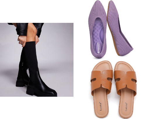 Wide Width Shoes - Walk in Comfort Every Day! cover photo collage