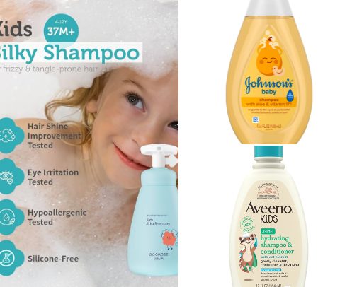 💛 Kids Bath & Hair Care Routine | Parent-Approved Essentials cover photo collage