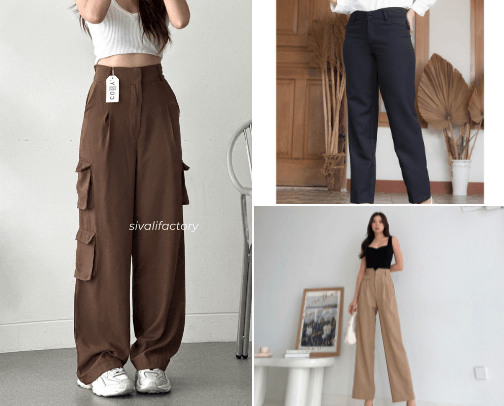 Women Pants cover photo collage