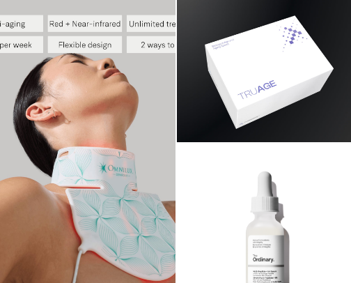 My Anti Aging Products cover photo collage