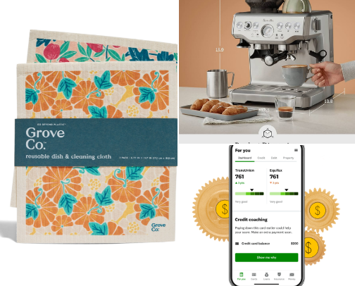 My sustainable living essentials 🌱 cover photo collage