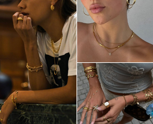Fresh Finds And Timeless Classics Jewelry cover photo collage