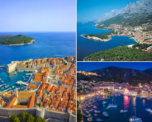 Places to visit in Croatia cover photo collage