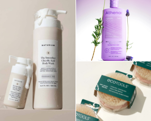 shower routine that SAVED my life <3 cover photo collage