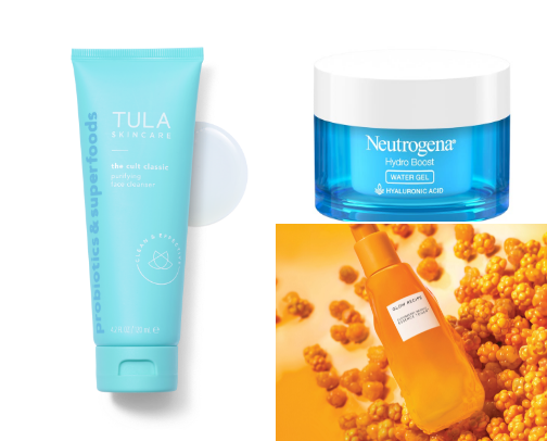 My Favorite Skin Care Products cover photo collage