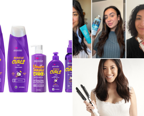 Haircare cover photo collage