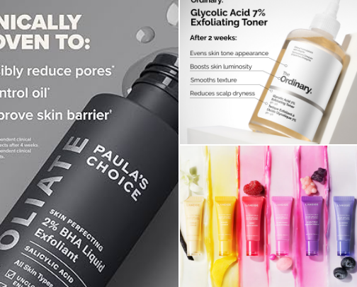 Skin Care + Hair  Must Haves cover photo collage