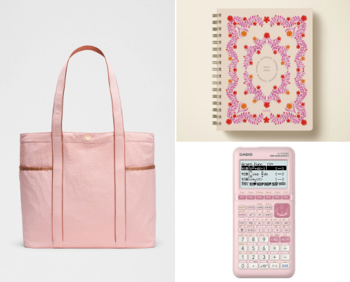 BACK TO SCHOOL BAG ESSENTIALS IDEAS - pre-med/pre-nursing/pre-pa cover photo collage