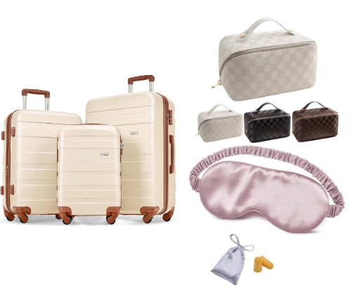 Amazon Travel Essentials cover photo collage