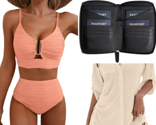 What I always pack for cruises cover photo collage