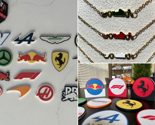 F1 stocking stuffers under $25 cover photo collage
