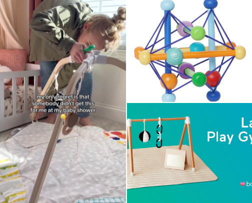 The Milestone Blueprint: 0-12 Month Play & Growth cover photo collage