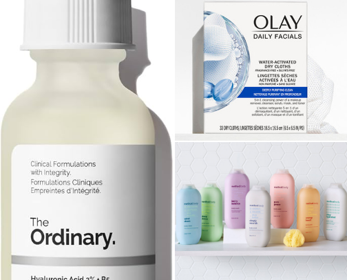 My favorite beauty recs cover photo collage