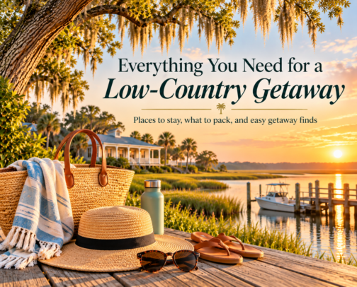 Everything You Need for a Lowcountry Getaway cover photo collage