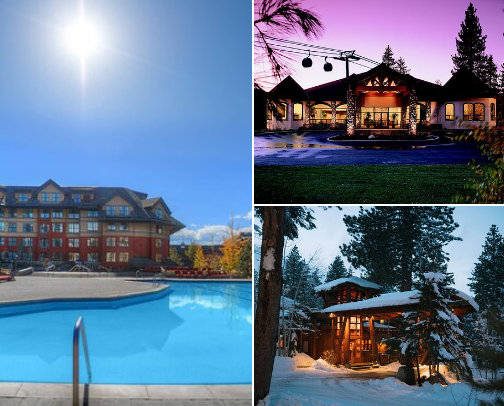 Lake Tahoe Winter Destinations cover photo collage