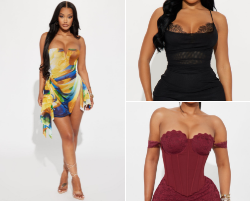 Clothes cover photo collage