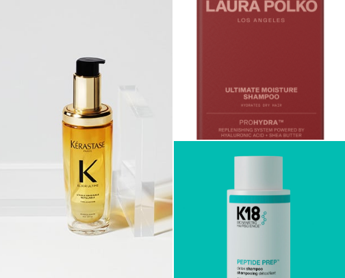 hair care cover photo collage