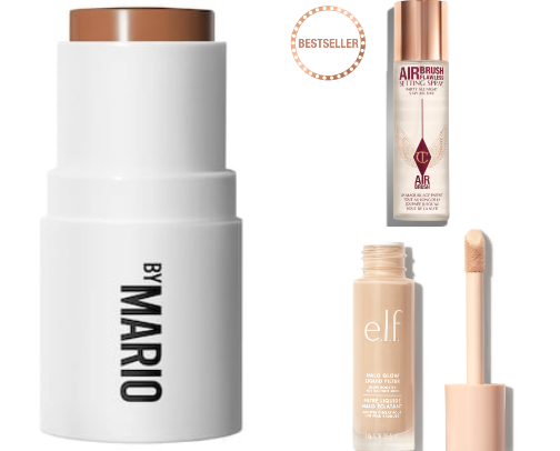 Makeup products for makeup lovers cover photo collage
