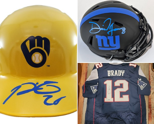 Sports Memorabilia Gifts cover photo collage