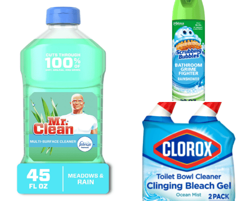 Household cleaning products 👌 cover photo collage