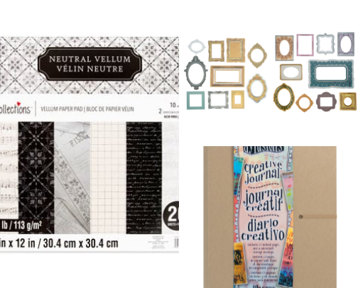 Junk Journaling/Collage Art/Scrapbooking/Vintage Romantic Ephemera/Nostalgic, Floral Wallpaper/Paper Crafts for millennials - screen free activities cover photo collage
