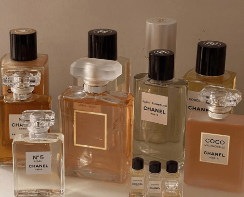 F R A G R A N C E cover photo collage