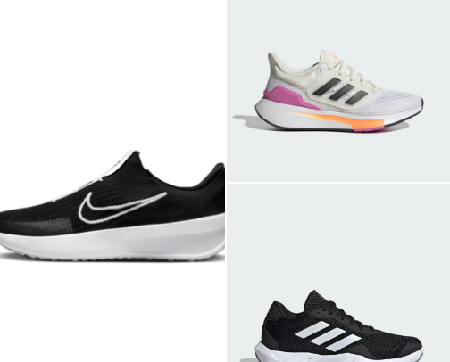 Sports Shoes cover photo collage