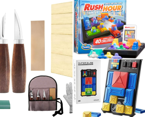 Birthday or Christmas gifts that support learning, build talents & creativity without feeling like “learning”—ones my kids love to play with! cover photo collage