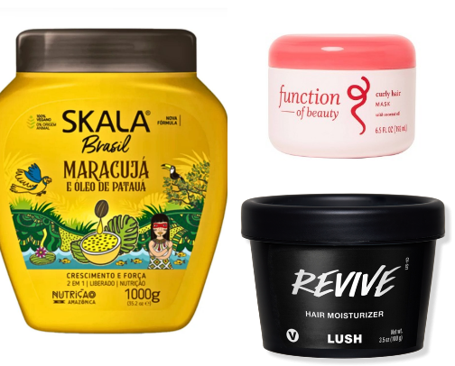 My forever curly hair favorites💆‍♀️ cover photo collage