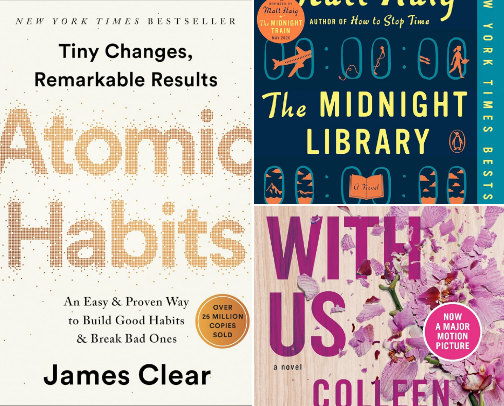 Most Read Books of the Past 10 Years cover photo collage