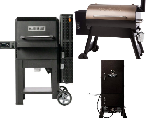 Outdoor Grills and more! My recommendations for grills and accessories. I like to smoke briskets, pork, shoulders, chicken and all of these have worked great. Let me know what products you've used in the past. The gravity smokers are just amazing! cover photo collage