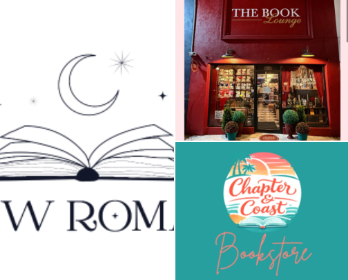 Favorite Bookstores 📚💕 cover photo collage