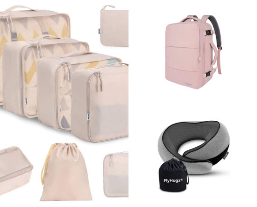 Travel Essentials for Women cover photo collage