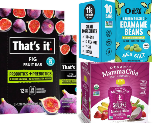 Simple Food Staples for Quick Meals and Snacks cover photo collage