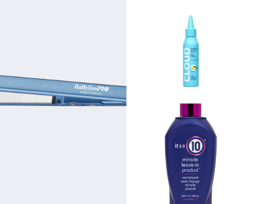 Hair Products cover photo collage