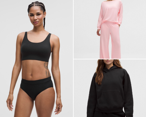 Cozy Athleisure | Lululemon edition: Things I splurged on as a mom of 3 cover photo collage