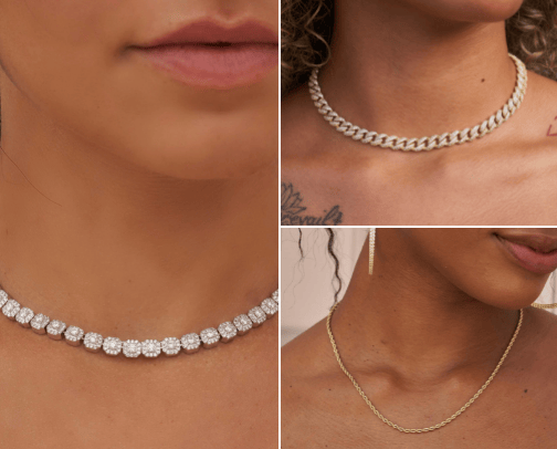 jewelry for women cover photo collage